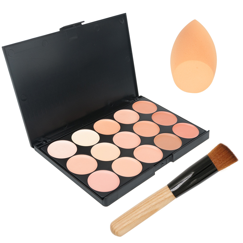 Camo Face Paint - Corrector facial de camuflaje, Paleta de