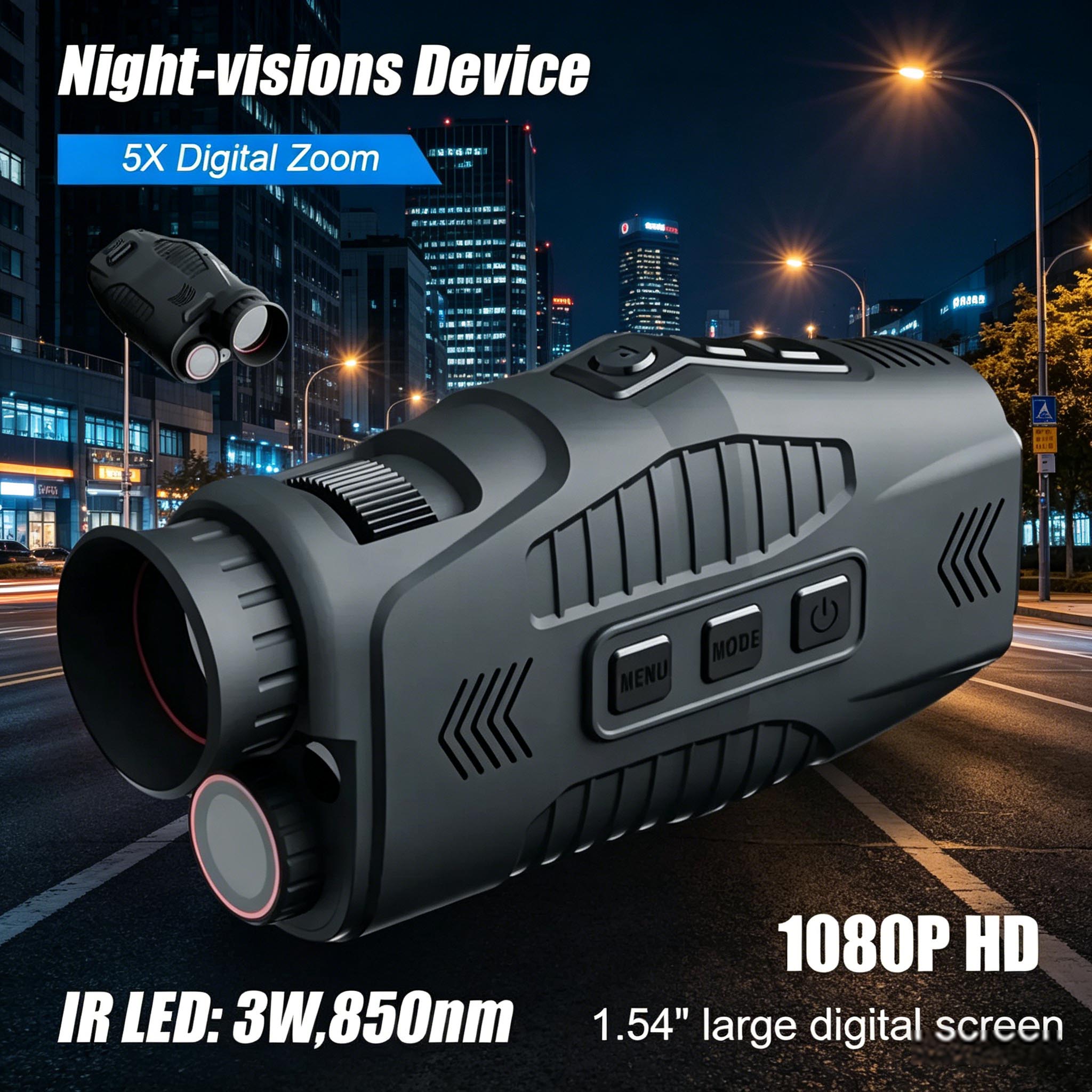 Trail Camera Infrared - Dispositivo de Visión Nocturna Infrarroja Monocular