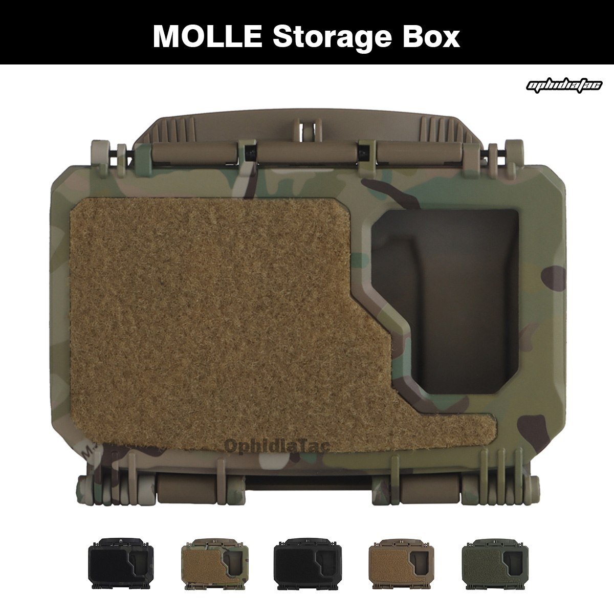 Camo Face Paint - Caja de almacenamiento MOLLE V2 PLUS