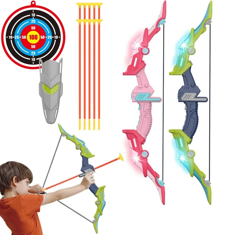 Arco y flechas para niños, arc - Outdoor Hunting Games For Kids reseña y precio