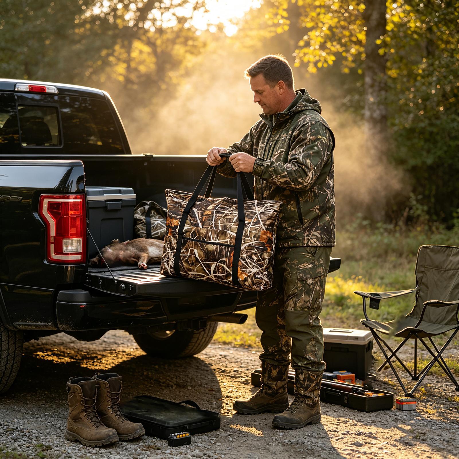 Bolsa de transporte impermeabl - Outdoor Hunting Gear Storage reseña y precio