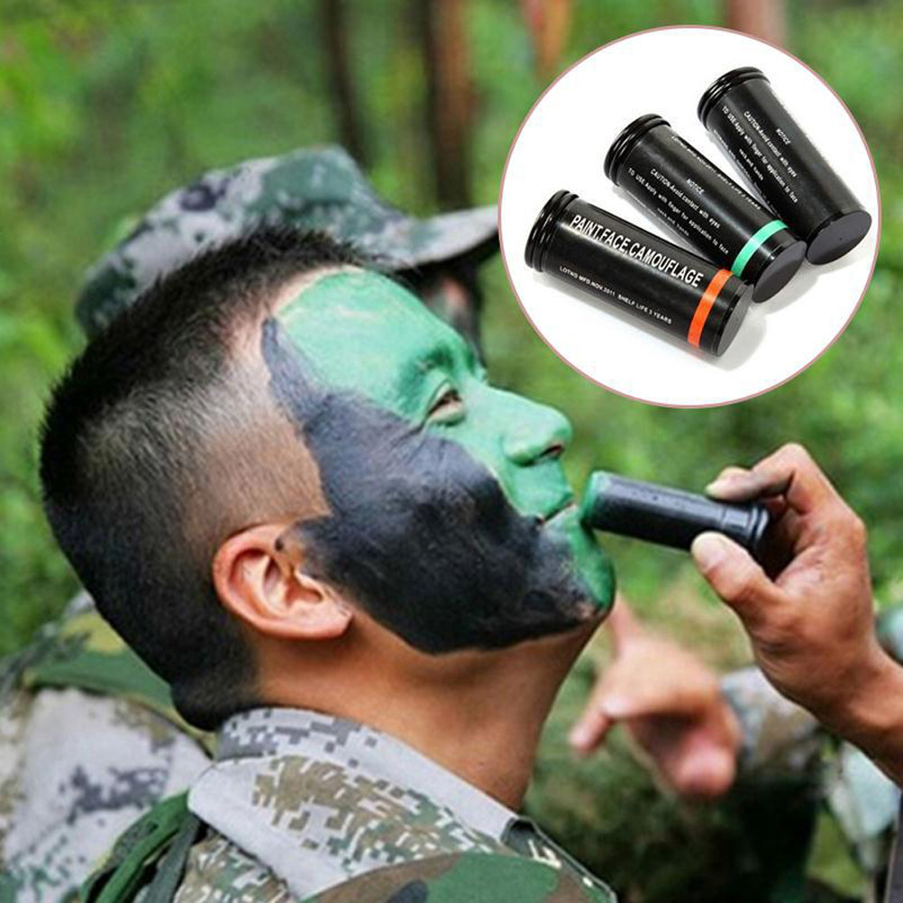 3 unidades de pintura facial d - Camo Face Paint reseña y precio