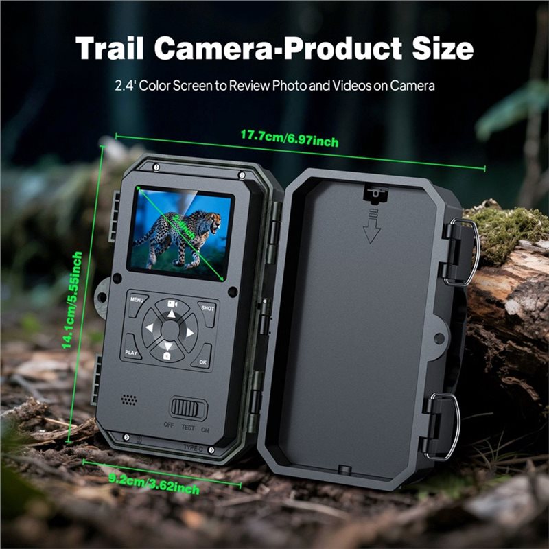 Cámara de caza para exteriores - Trail Camera Infrared reseña y precio