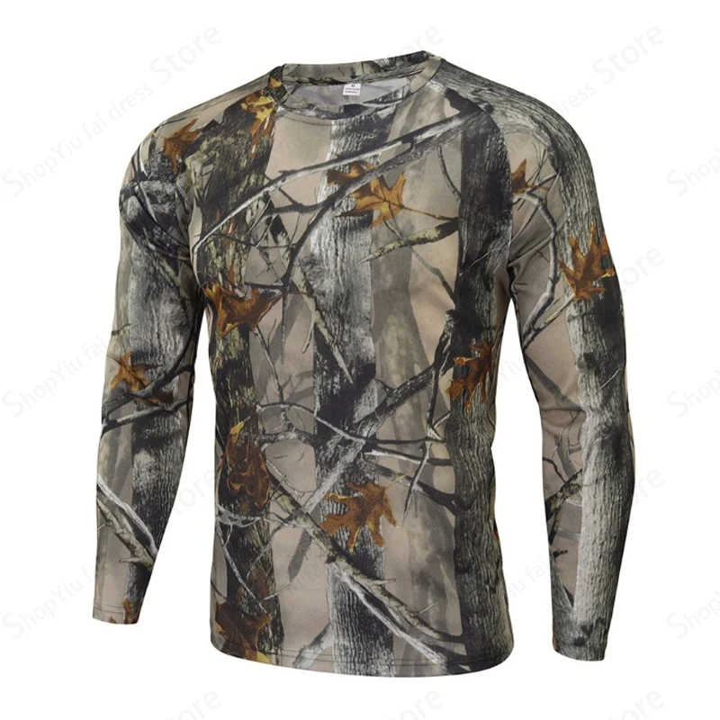 Camiseta de manga larga con es - Outdoor Hunting Prints reseña y precio