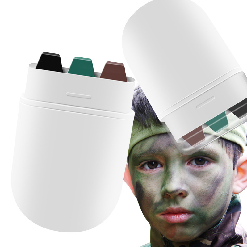 (NUEVO) Pintura facial de camu - Camo Face Paint reseña y precio