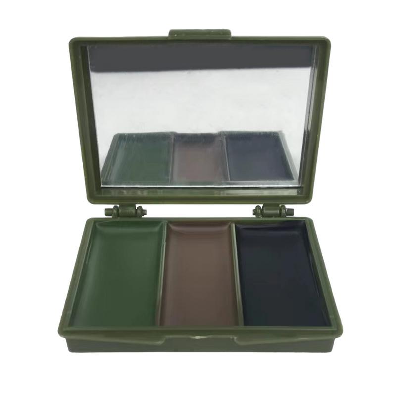 3 colores fanáticos del ejérci - Camo Face Paint reseña y precio